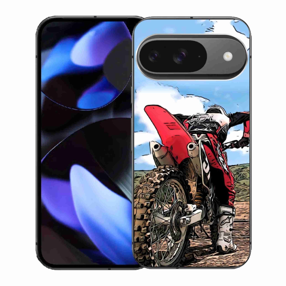 Gelový kryt mmCase na Google Pixel 9 - moto