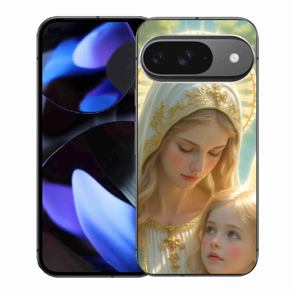 Gelový kryt mmCase na Google Pixel 9 - náboženský motiv 2