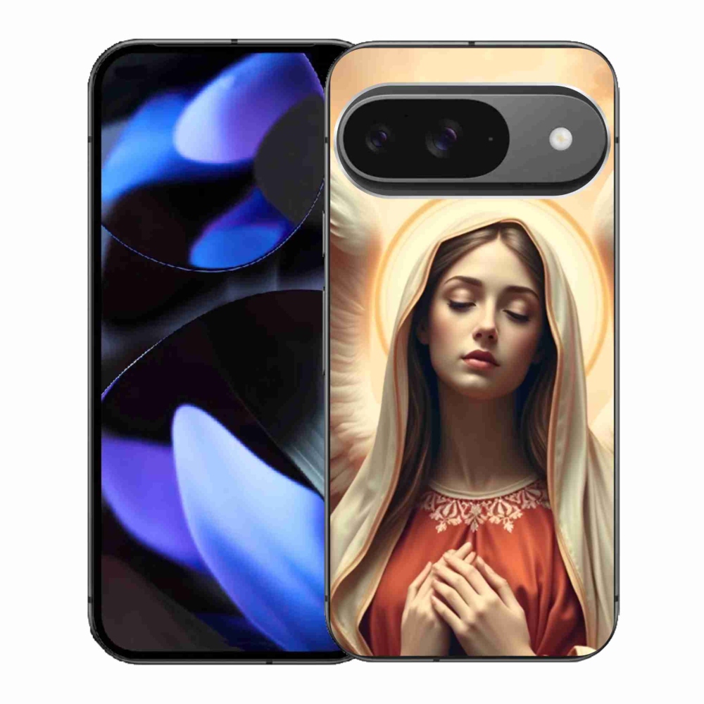 Gelový kryt mmCase na Google Pixel 9 - náboženský motiv