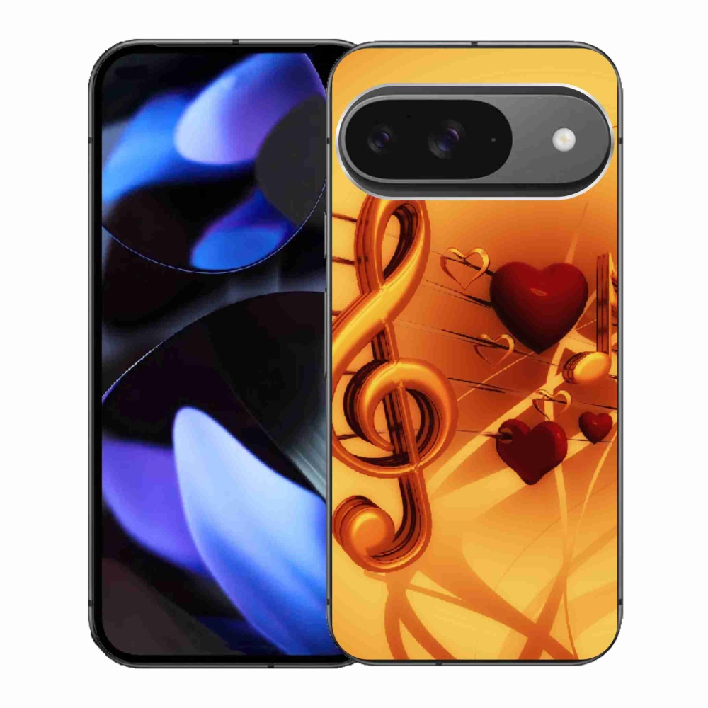Gelový kryt mmCase na Google Pixel 9 - noty
