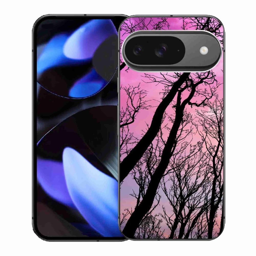 Gelový kryt mmCase na Google Pixel 9 - opadané stromy