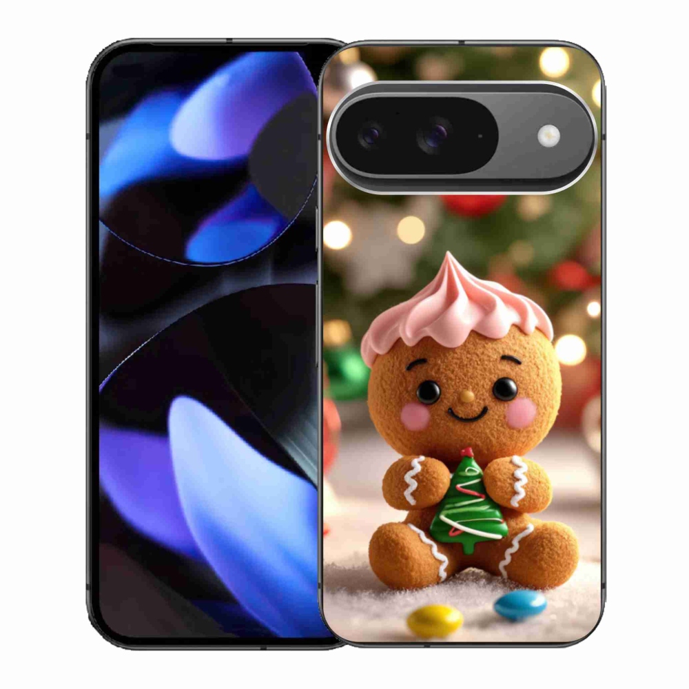 Gelový kryt mmCase na Google Pixel 9 - perníček