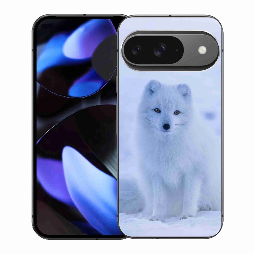 Gelový kryt mmCase na Google Pixel 9 - polární liška