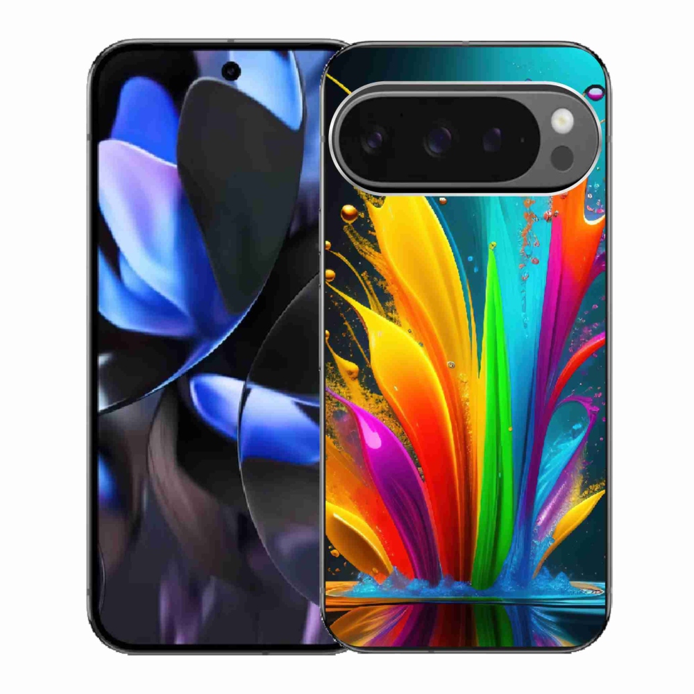 Gelový kryt mmCase na Google Pixel 9 Pro - abstraktní motiv 1