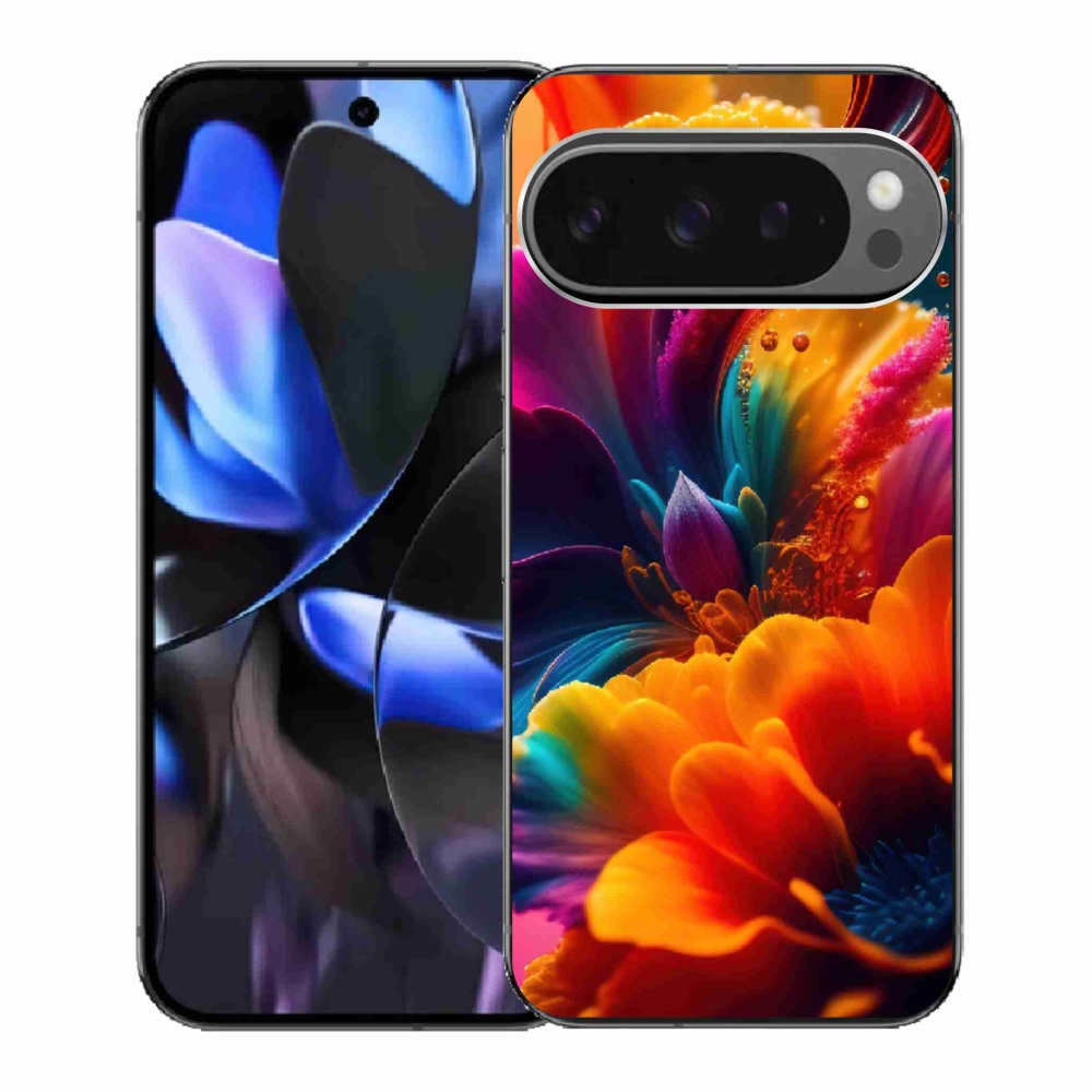 Gelový kryt mmCase na Google Pixel 9 Pro - abstraktní motiv 2