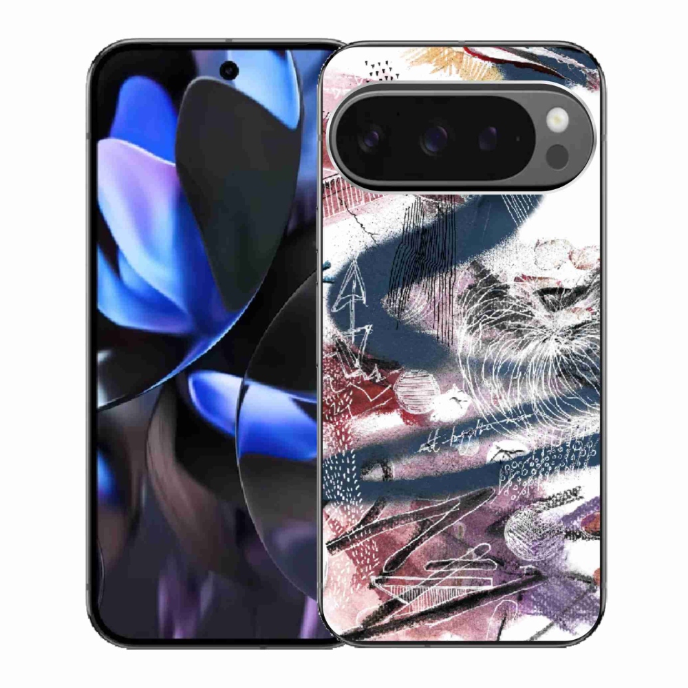 Gelový kryt mmCase na Google Pixel 9 Pro - abstraktní motiv 28