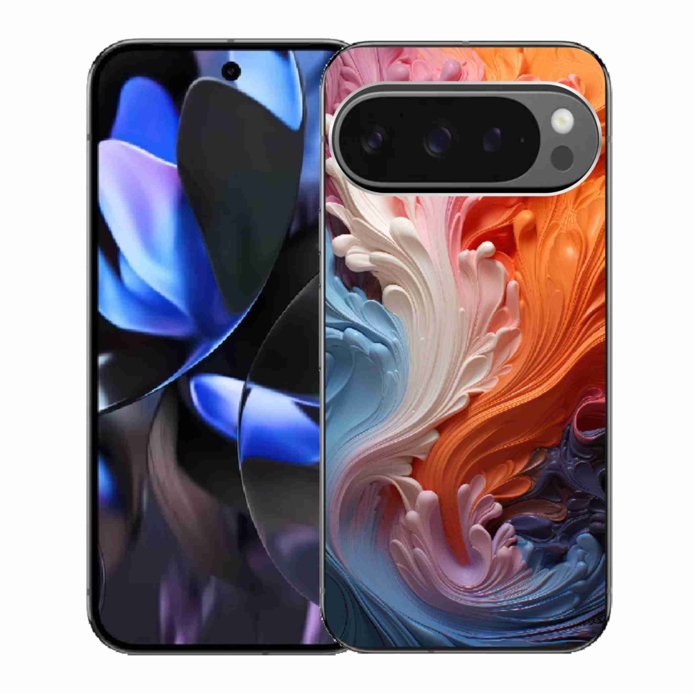 Gelový kryt mmCase na Google Pixel 9 Pro - abstraktní motiv 8
