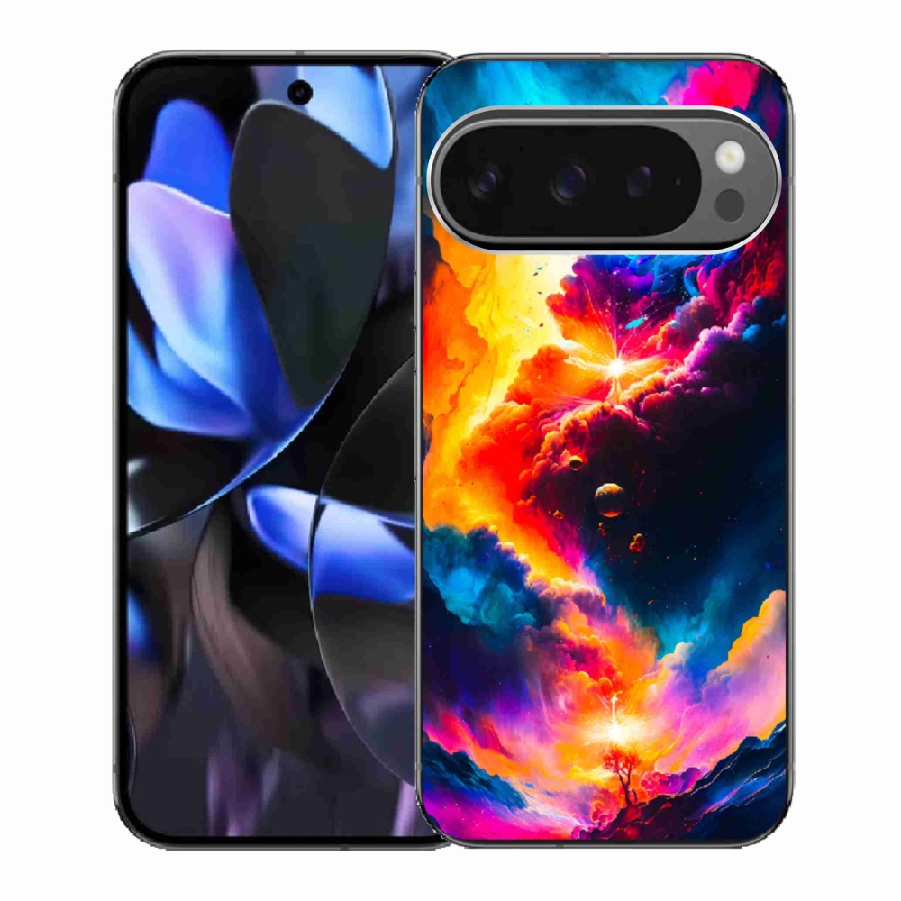 Gelový kryt mmCase na Google Pixel 9 Pro - abstraktní motiv