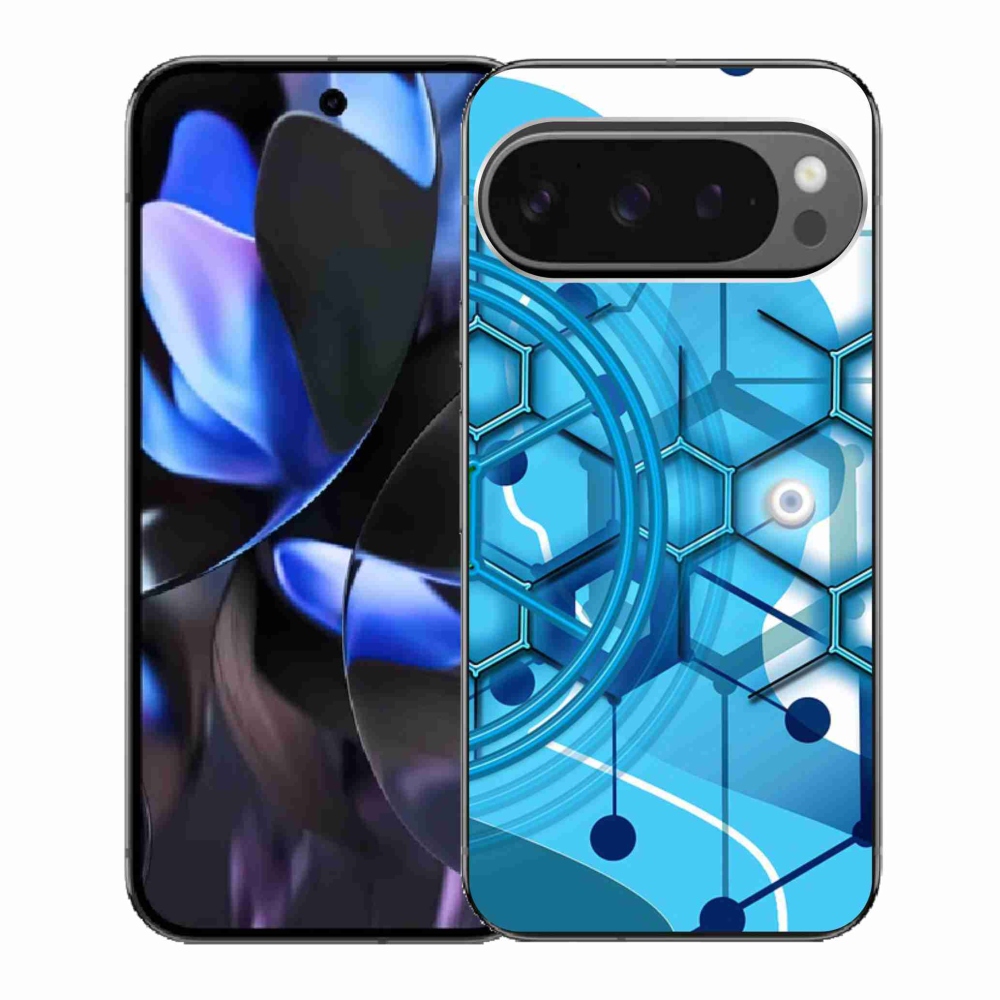 Gelový kryt mmCase na Google Pixel 9 Pro - abstraktní vzor 2
