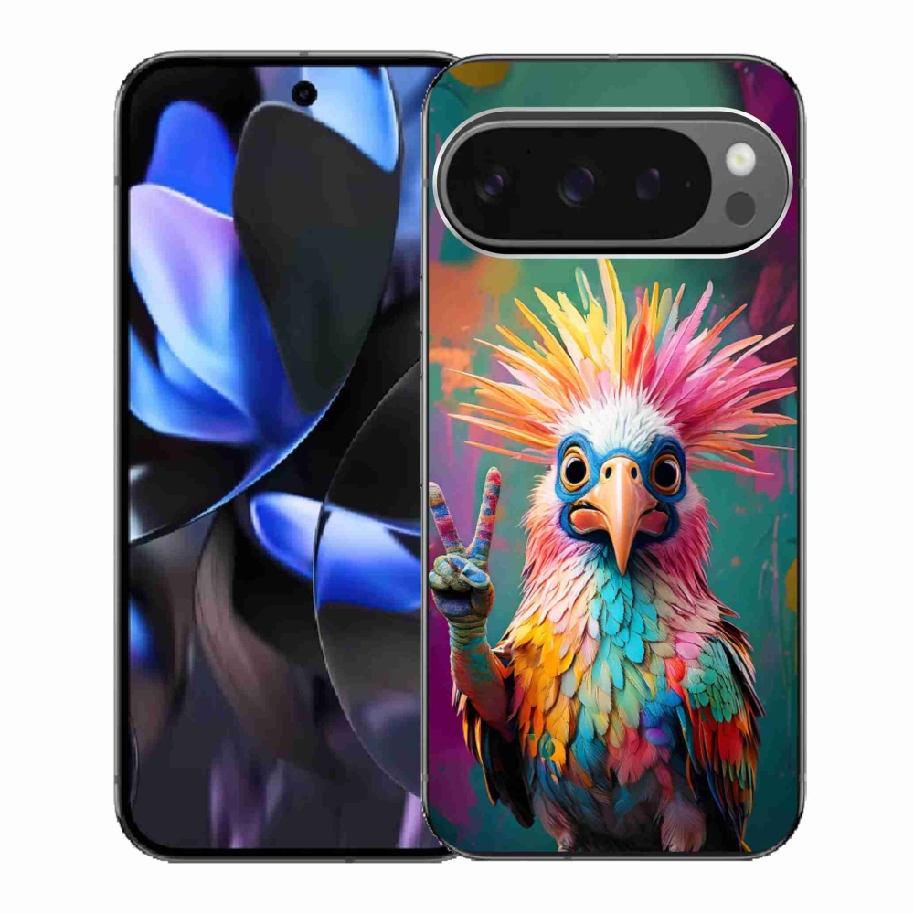 Gelový kryt mmCase na Google Pixel 9 Pro - barevný rebel