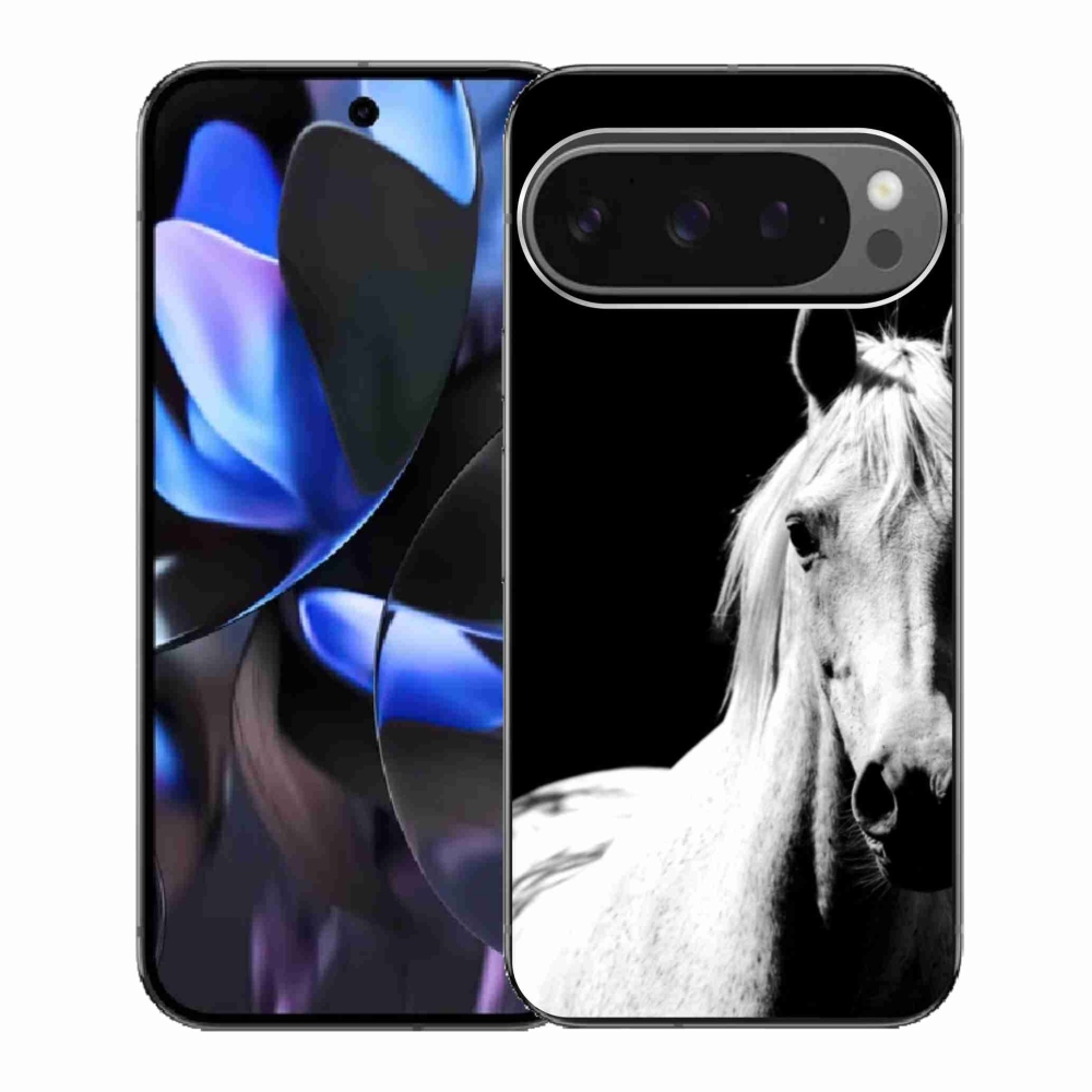 Gelový kryt mmCase na Google Pixel 9 Pro - bílý kůň 5