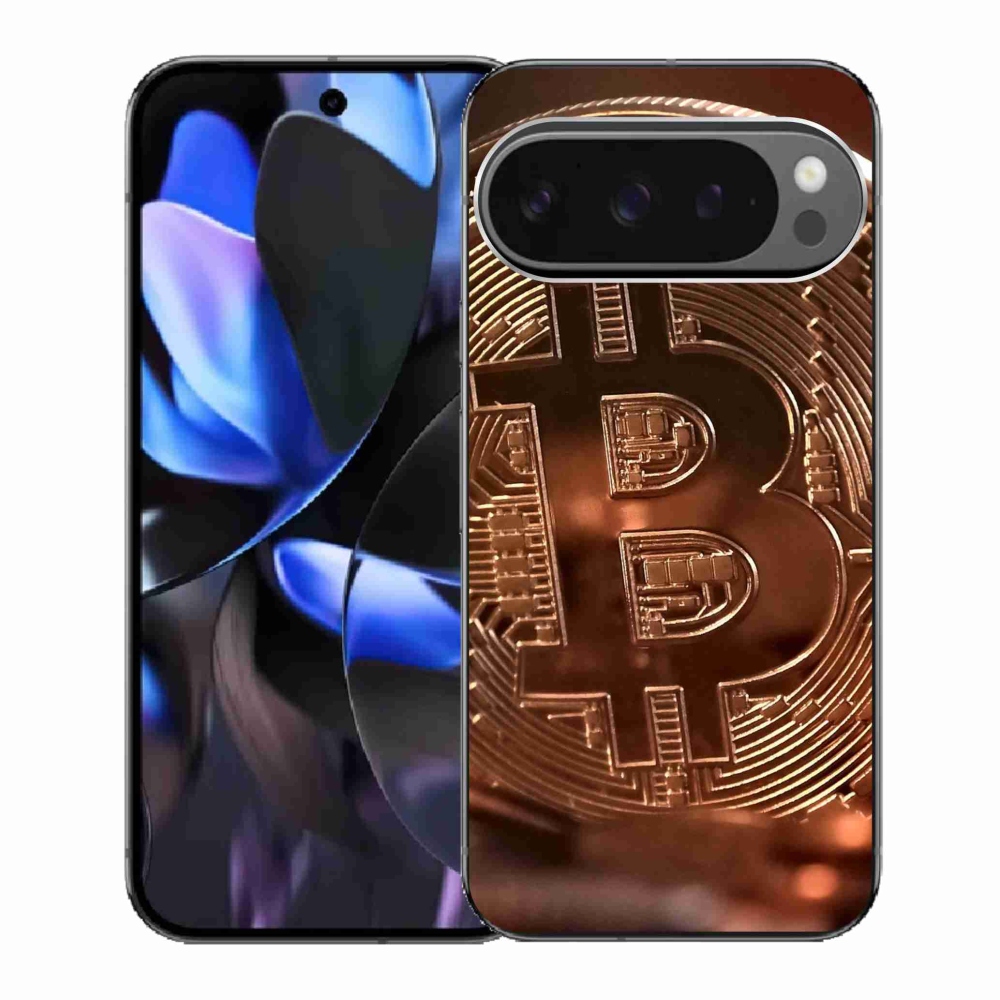 Gelový kryt mmCase na Google Pixel 9 Pro - bitcoin