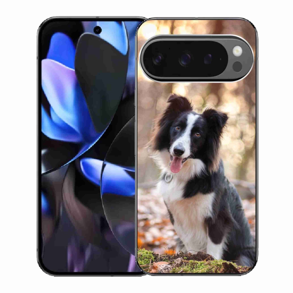 Gelový kryt mmCase na Google Pixel 9 Pro - border kolie 1
