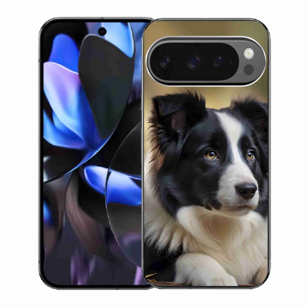 Gelový kryt mmCase na Google Pixel 9 Pro - border kolie 2