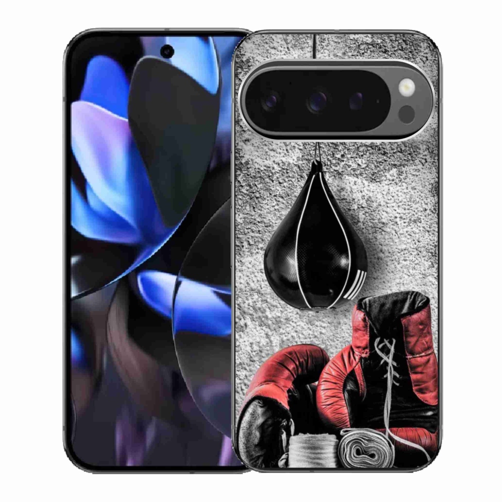 Gelový kryt mmCase na Google Pixel 9 Pro - boxovací pytel a rukavice