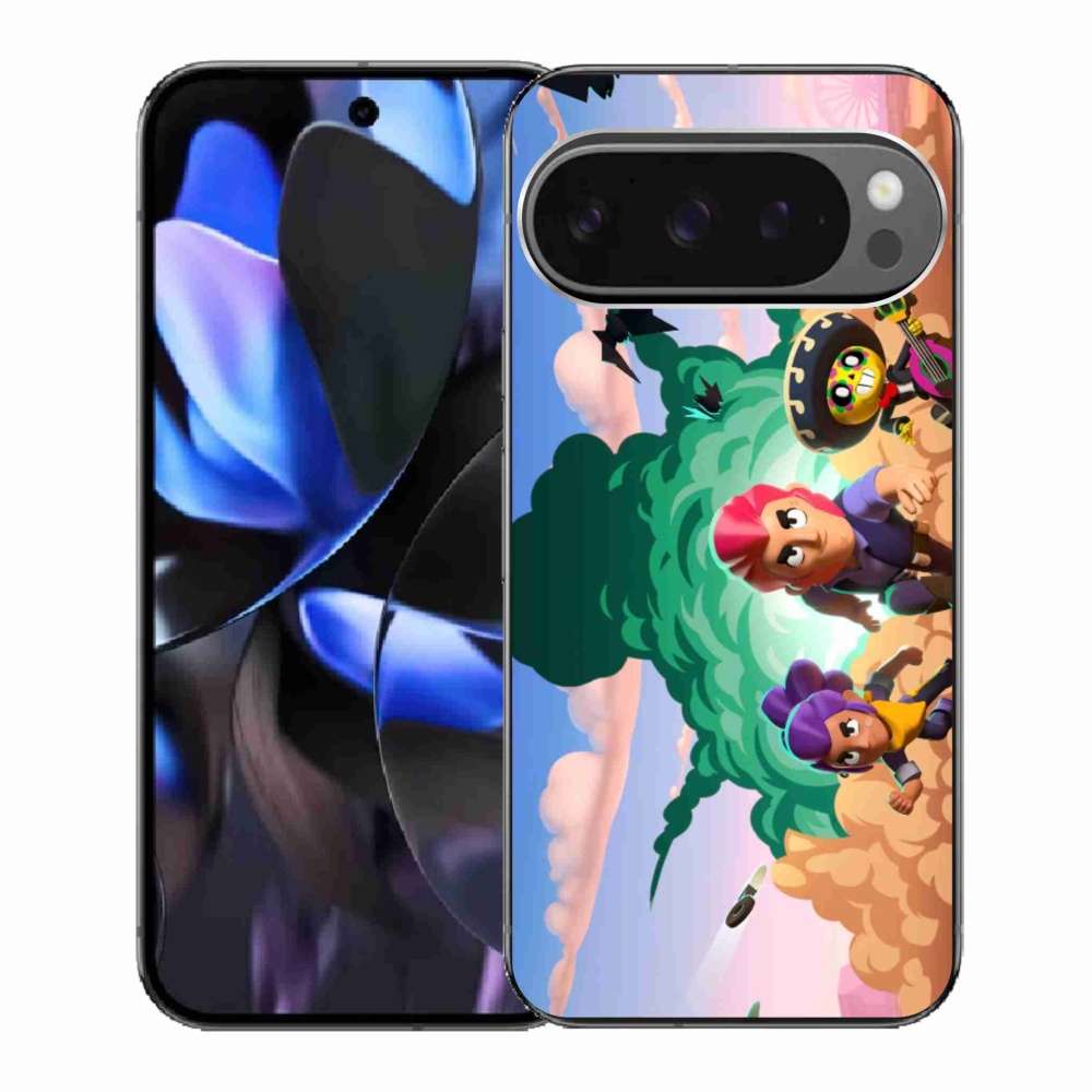 Gelový kryt mmCase na Google Pixel 9 Pro - brawl stars