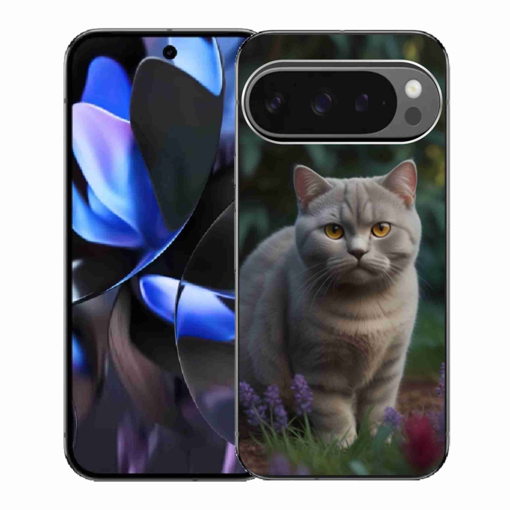 Gelový kryt mmCase na Google Pixel 9 Pro - britská kočka