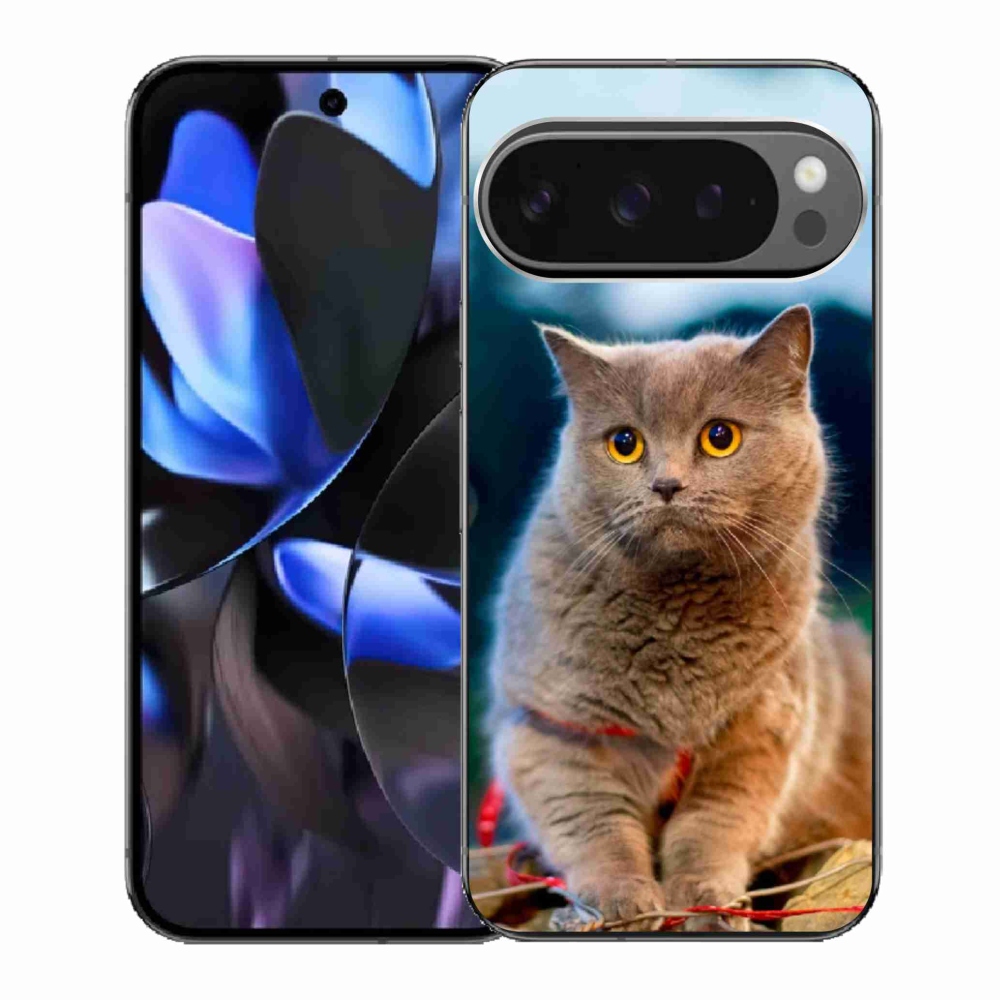 Gelový kryt mmCase na Google Pixel 9 Pro - britská modrá 2