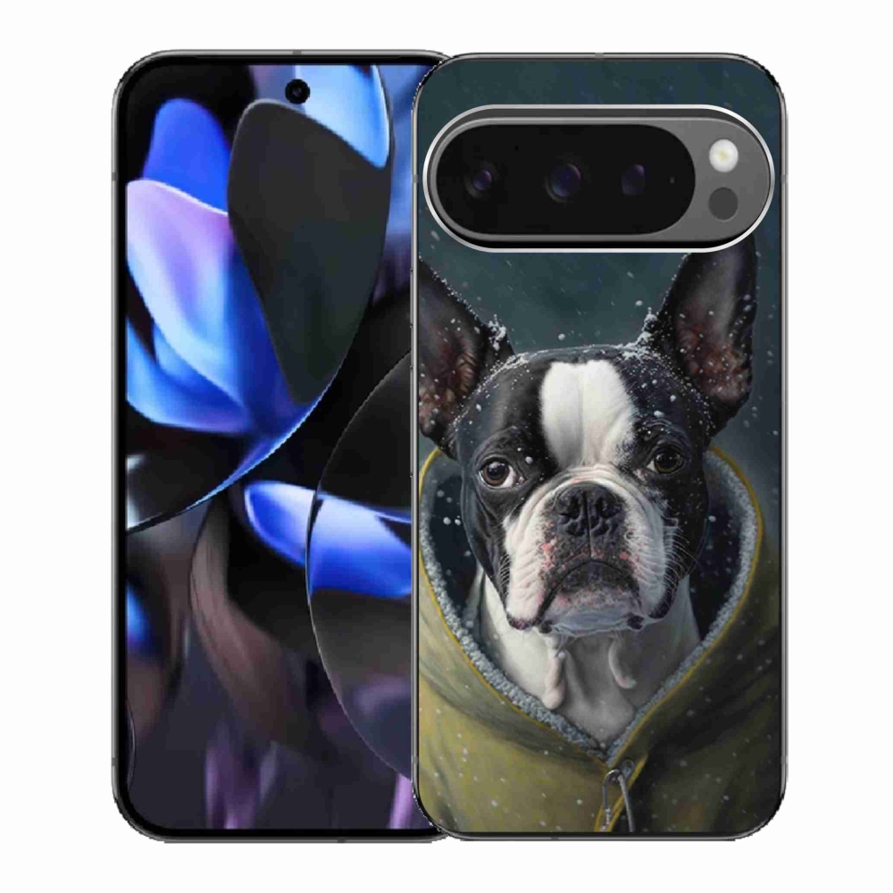 Gelový kryt mmCase na Google Pixel 9 Pro - buldoček