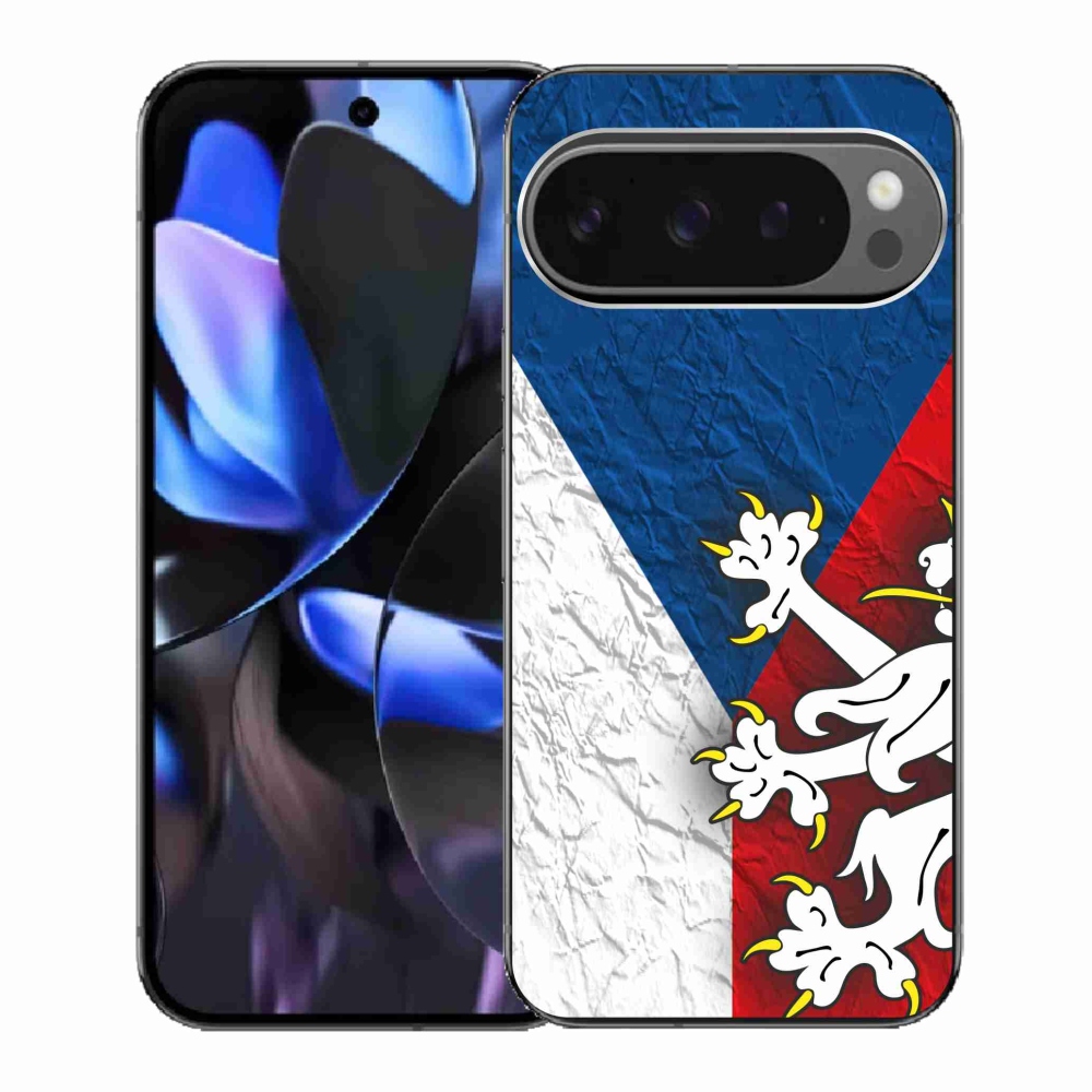 Gelový kryt mmCase na Google Pixel 9 Pro - česká vlajka 1