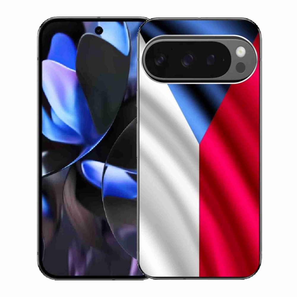 Gelový kryt mmCase na Google Pixel 9 Pro - česká vlajka