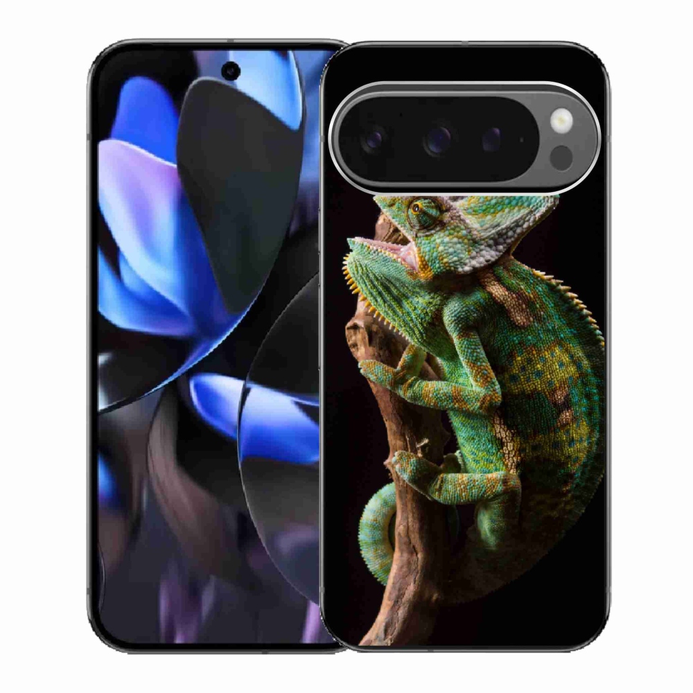 Gelový kryt mmCase na Google Pixel 9 Pro - chameleon