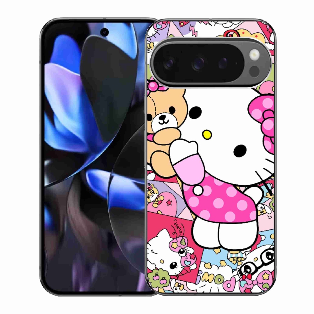 Gelový kryt mmCase na Google Pixel 9 Pro - cute kitty