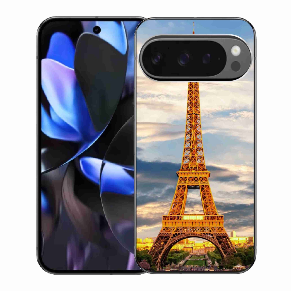 Gelový kryt mmCase na Google Pixel 9 Pro - eiffelova věž 3
