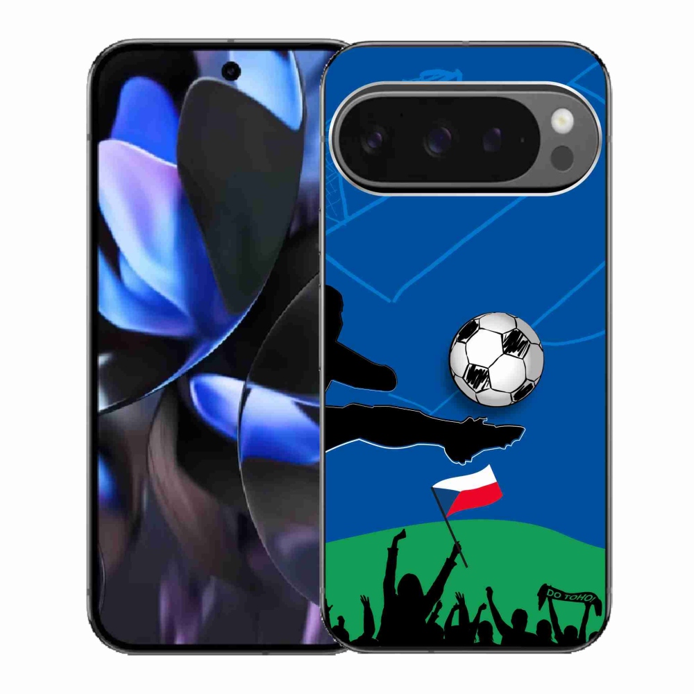 Gelový kryt mmCase na Google Pixel 9 Pro - fanoušci fotbalu