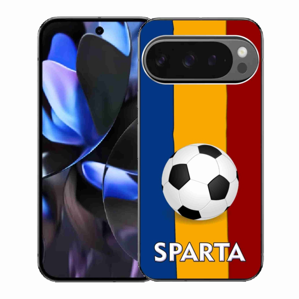 Gelový kryt mmCase na Google Pixel 9 Pro - fotbal 1