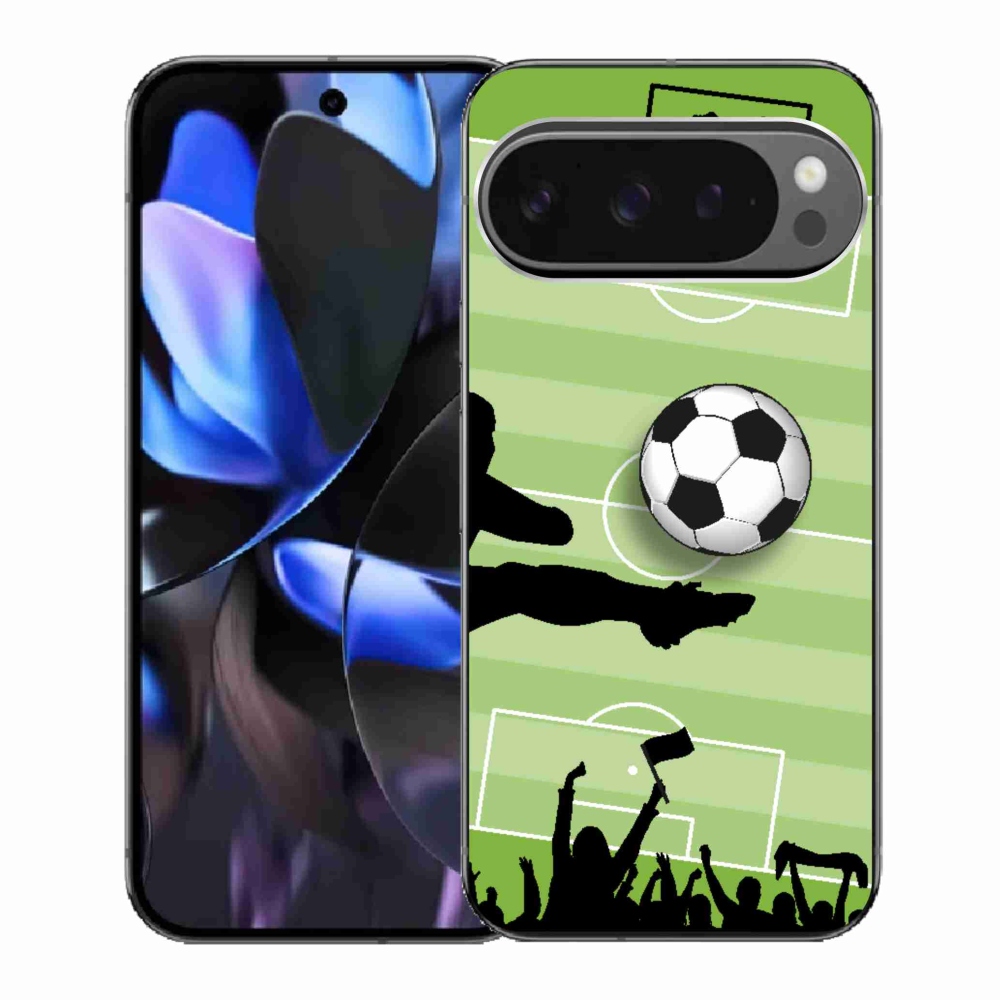 Gelový kryt mmCase na Google Pixel 9 Pro - fotbal 3