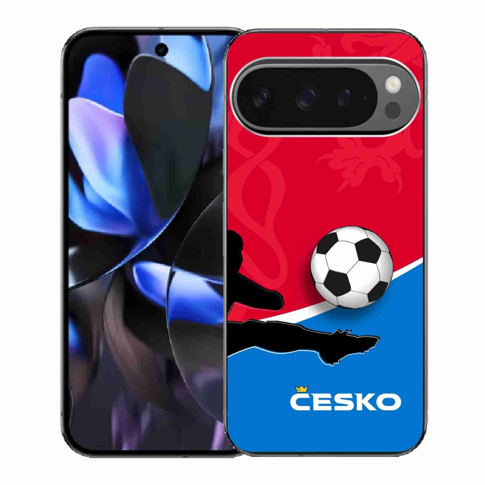 Gelový kryt mmCase na Google Pixel 9 Pro - fotbal Česko 2