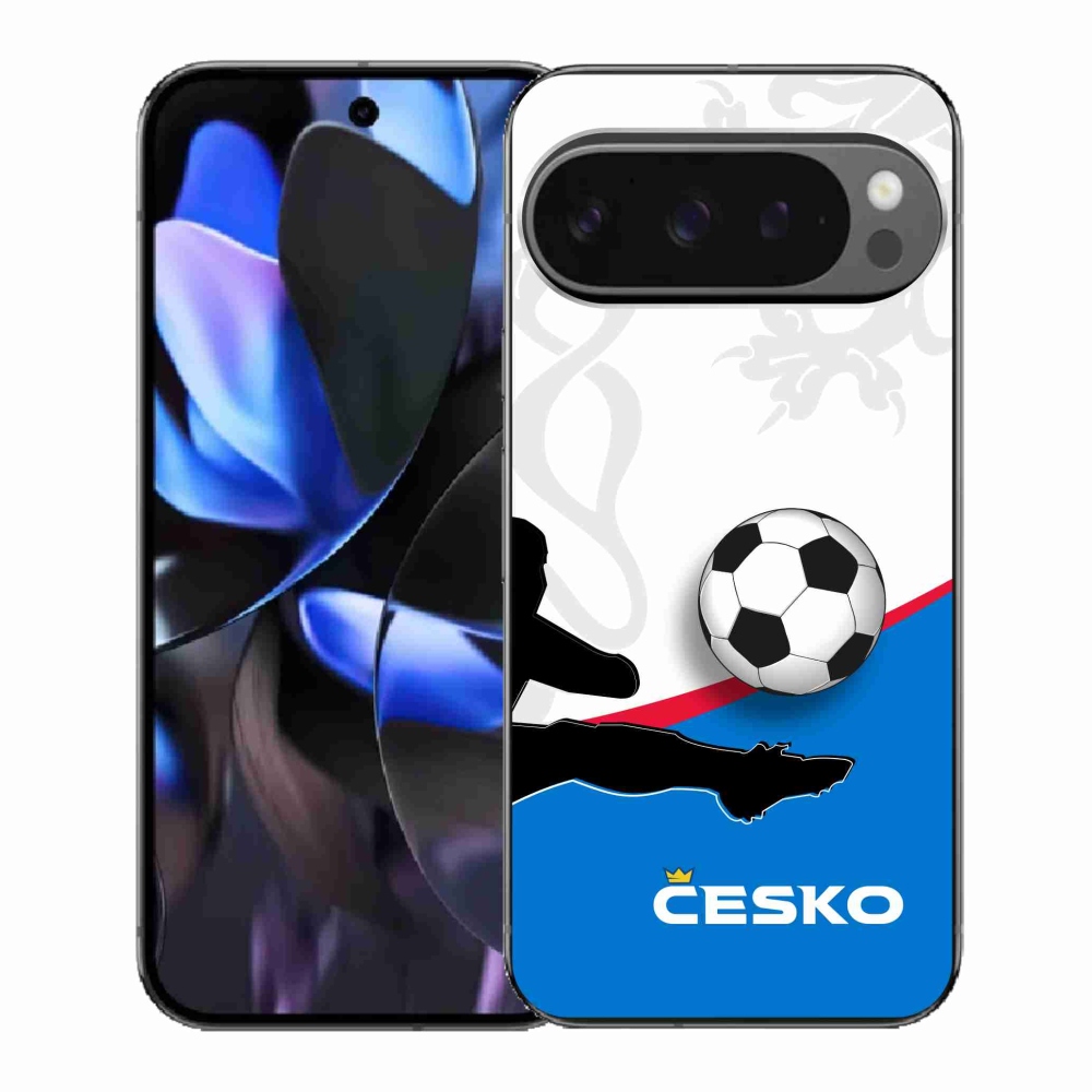 Gelový kryt mmCase na Google Pixel 9 Pro - fotbal Česko 3
