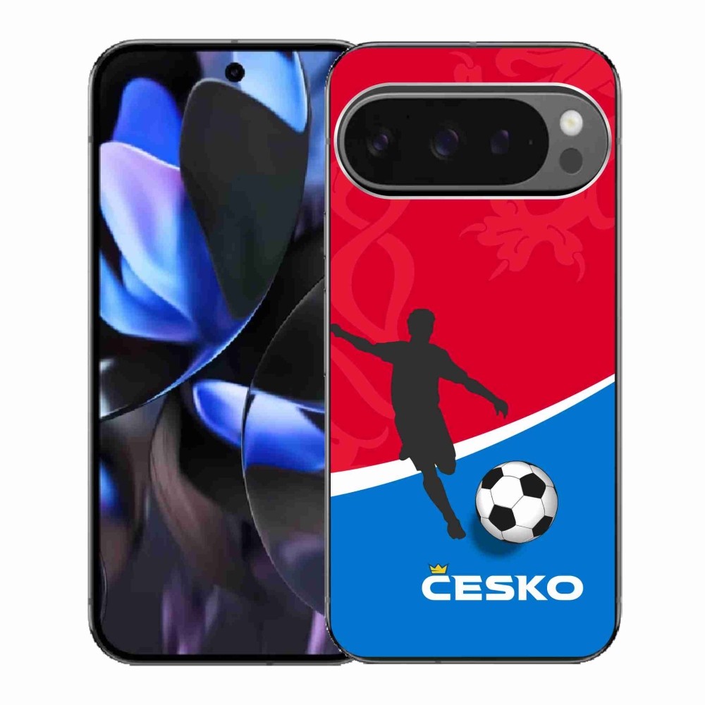 Gelový kryt mmCase na Google Pixel 9 Pro - fotbal Česko
