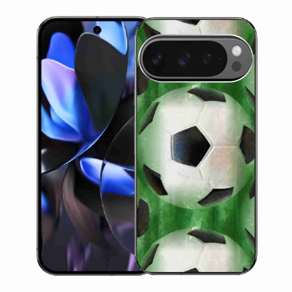 Gelový kryt mmCase na Google Pixel 9 Pro - fotbalový míč