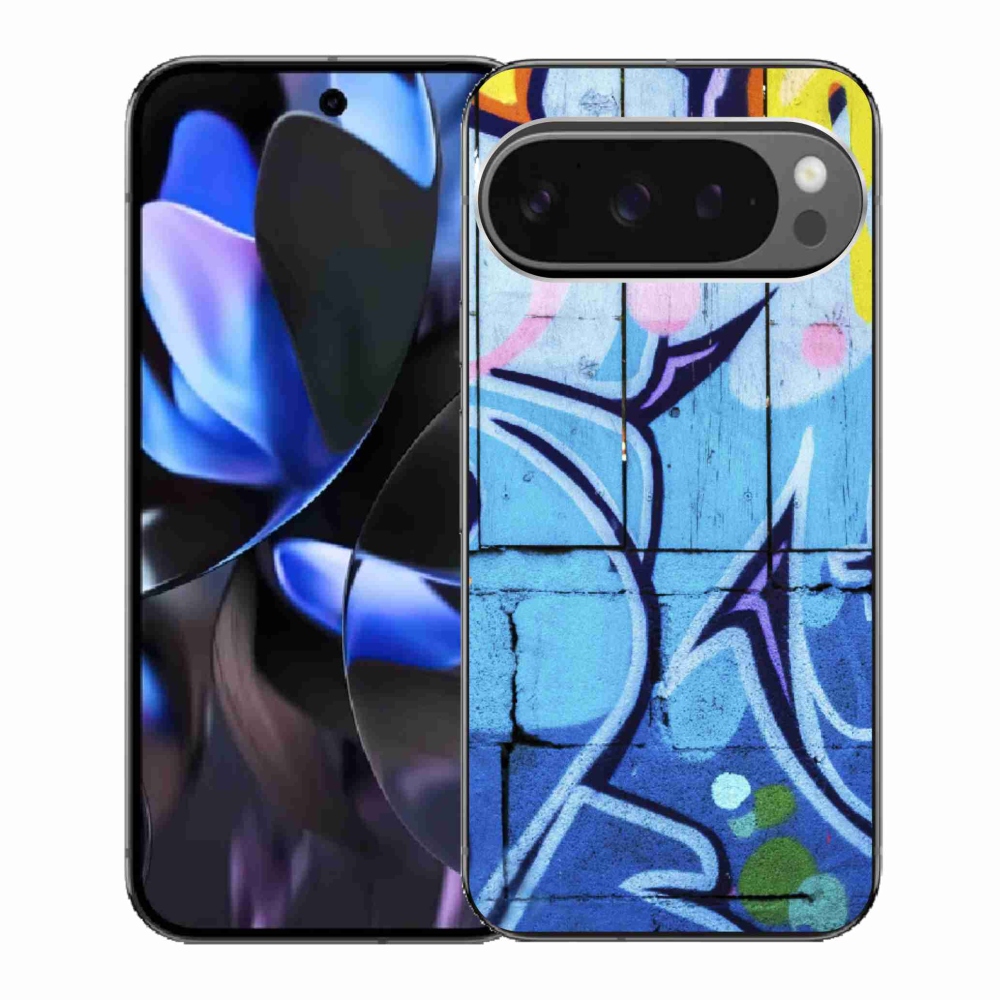 Gelový kryt mmCase na Google Pixel 9 Pro - graffiti