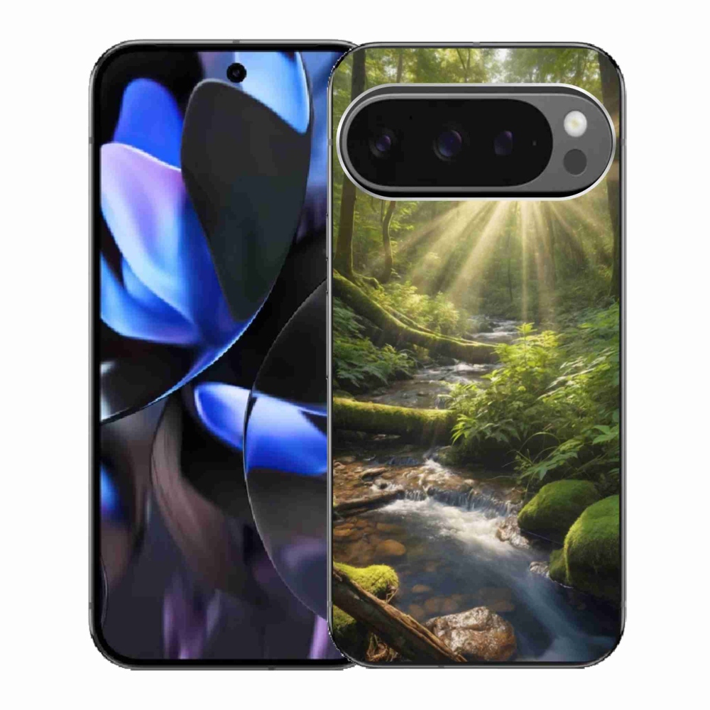 Gelový kryt mmCase na Google Pixel 9 Pro - hlubina lesa