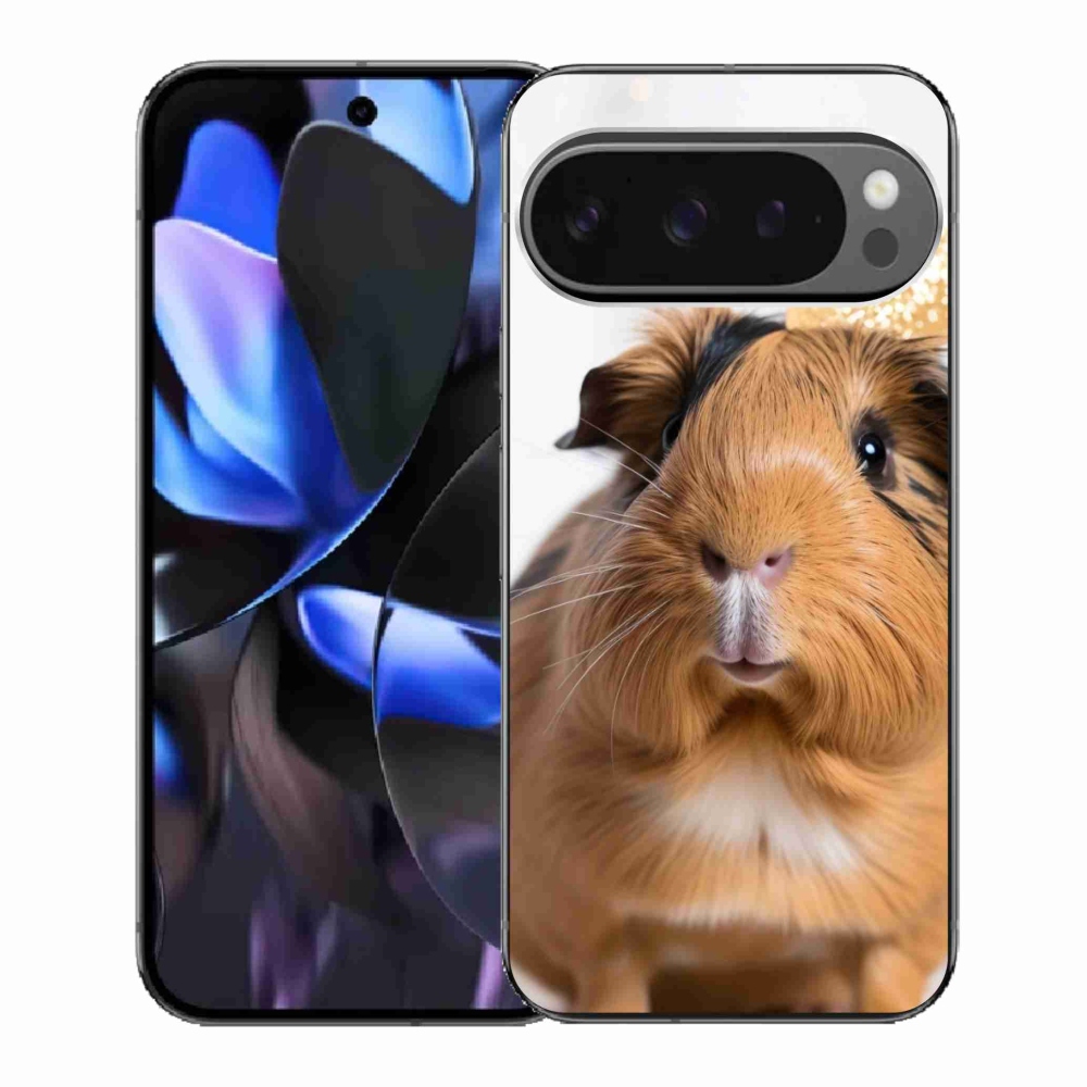 Gelový kryt mmCase na Google Pixel 9 Pro - hnědé morče