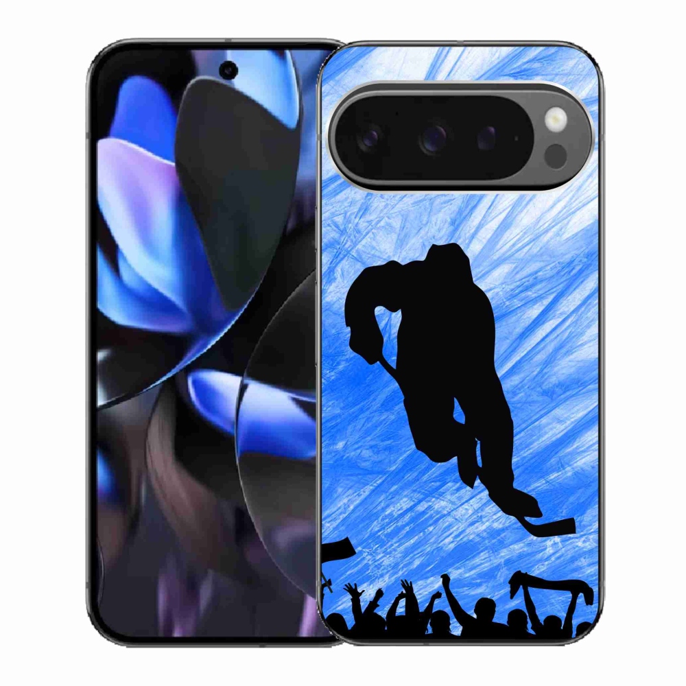 Gelový kryt mmCase na Google Pixel 9 Pro - hokejový hráč