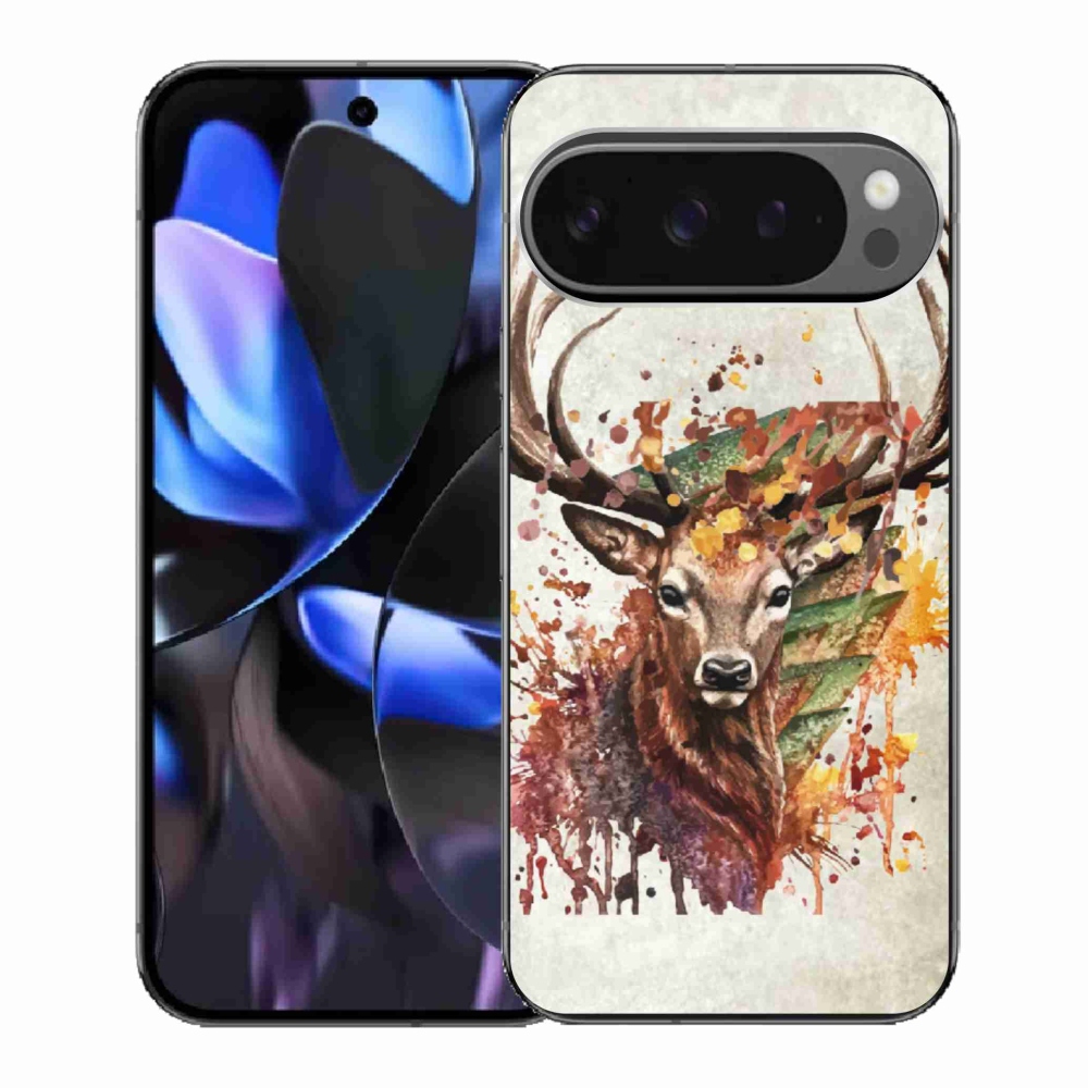 Gelový kryt mmCase na Google Pixel 9 Pro - jelen 1