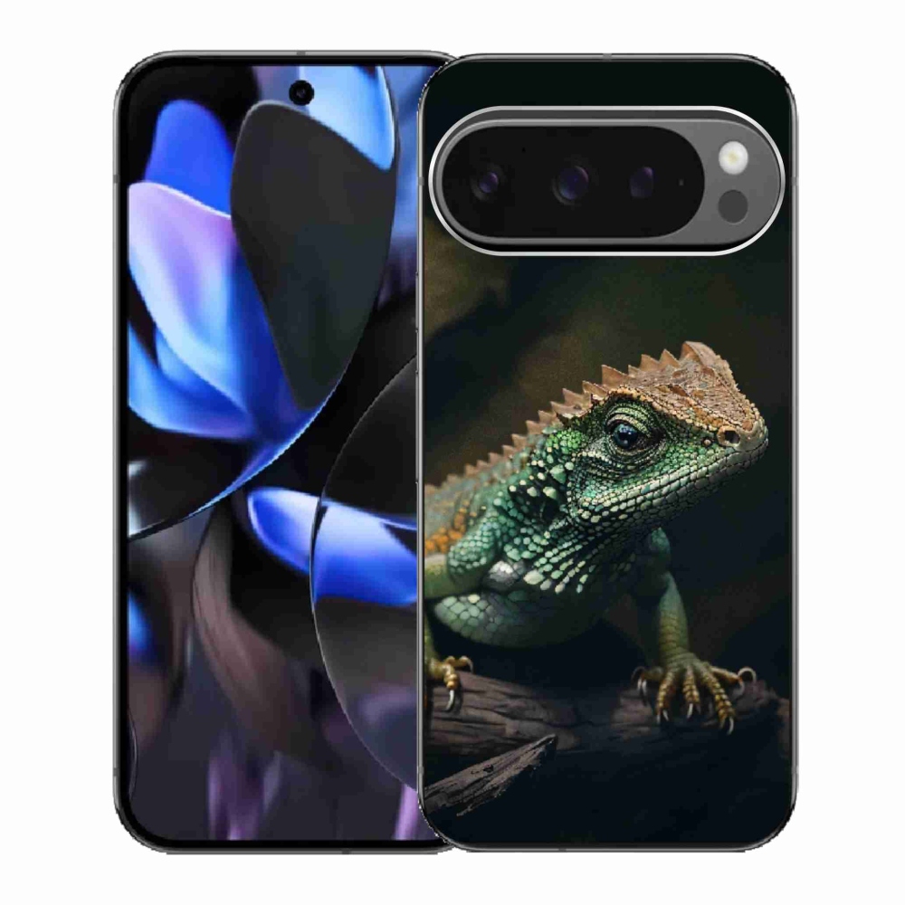 Gelový kryt mmCase na Google Pixel 9 Pro - ještěr