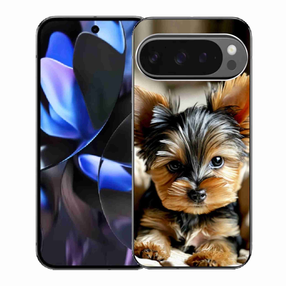 Gelový kryt mmCase na Google Pixel 9 Pro - jorkšír 11