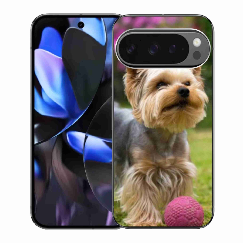 Gelový kryt mmCase na Google Pixel 9 Pro - jorkšír 4