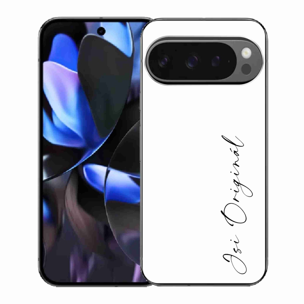 Gelový kryt mmCase na Google Pixel 9 Pro - jsi originál bílé pozadí
