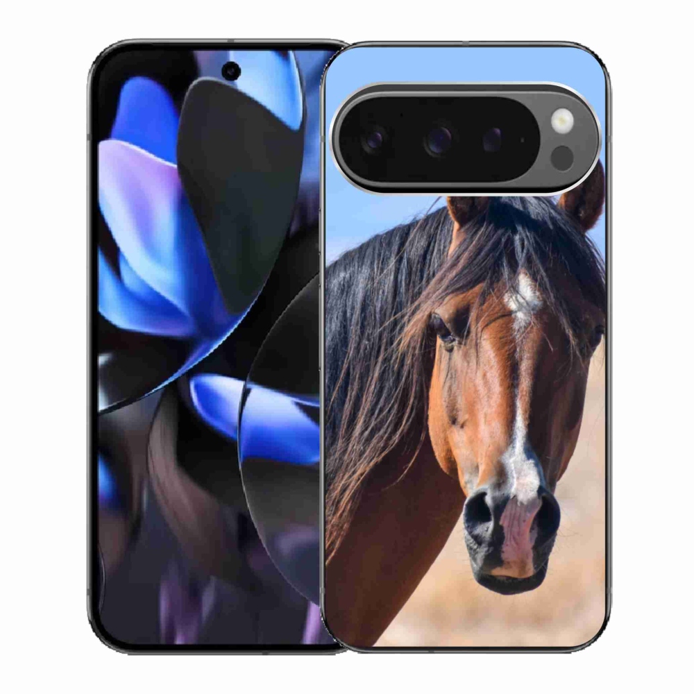 Gelový kryt mmCase na Google Pixel 9 Pro - klidný kůň