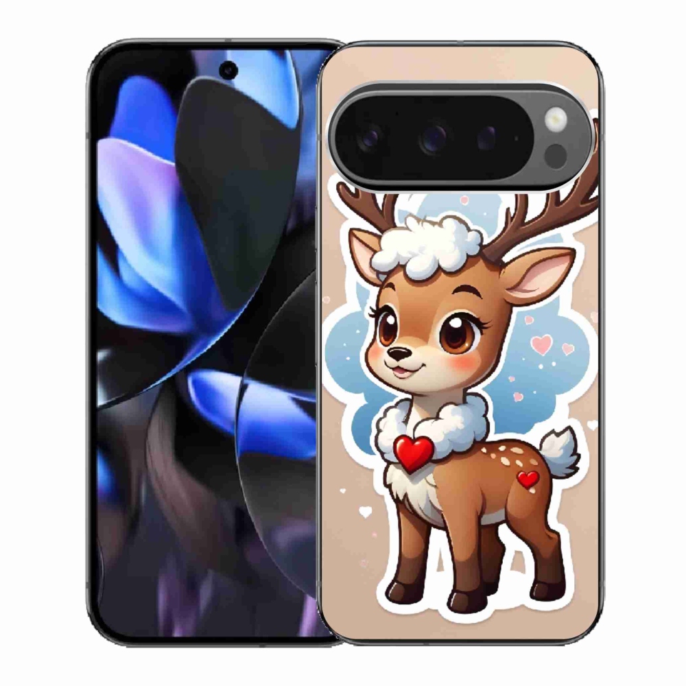 Gelový kryt mmCase na Google Pixel 9 Pro - kreslený sob