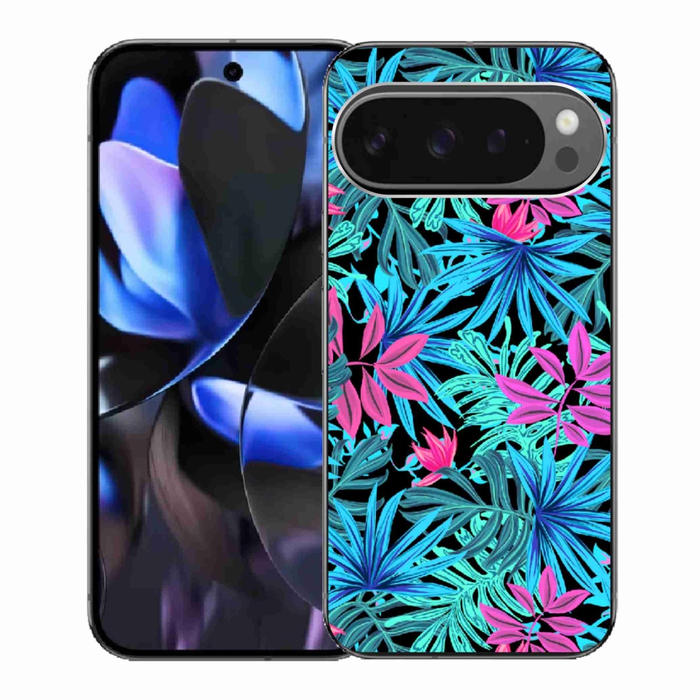 Gelový kryt mmCase na Google Pixel 9 Pro - květiny 3