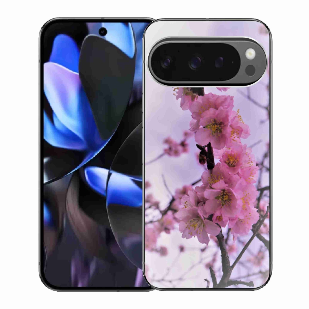 Gelový kryt mmCase na Google Pixel 9 Pro - květiny 7