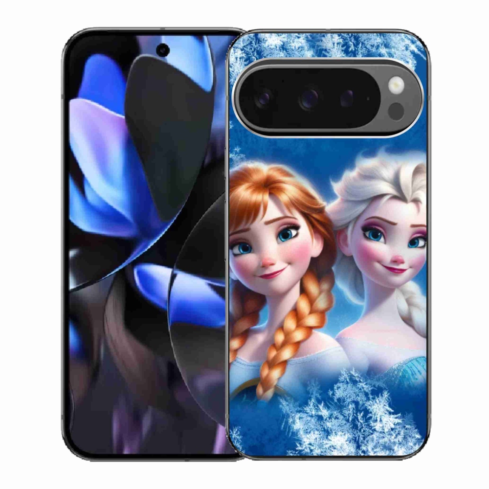 Gelový kryt mmCase na Google Pixel 9 Pro - ledové království 2