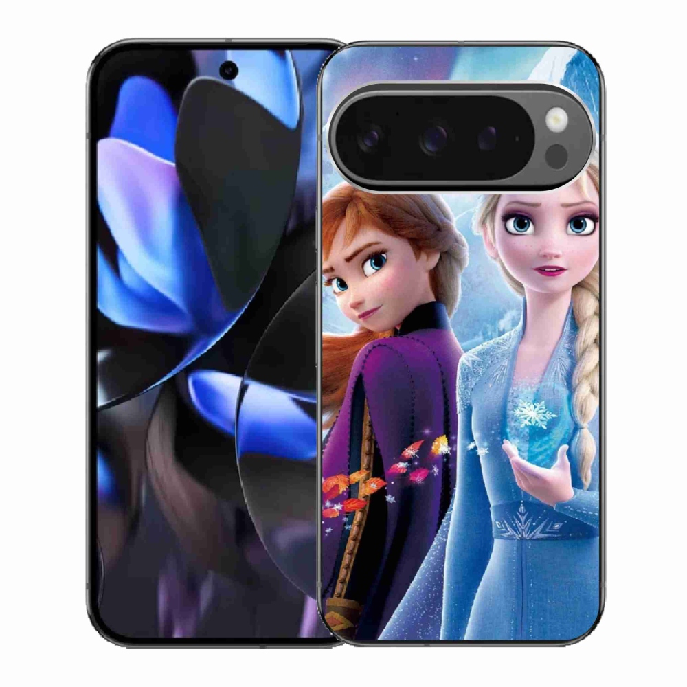 Gelový kryt mmCase na Google Pixel 9 Pro - ledové království 3